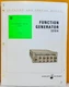 HP 03312-90002 Model 3312A Function Generator Operating & Service Manual.