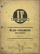 I&T ALLIS-CHALMERS Model 160 No. AC-25 Tractor Shop Manual
