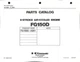 Kawasaki FG150D Parts Catalog for 4-Stroke Air-Cooled Engine Manual
