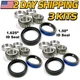 3 Kits Spindle Rebuild Kit Bearings & Seals for Scag 461663 481024 481025 481022