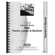 Operator's Manual fits Ford 555A 555A