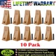 10x New Short Bucket Teeth & Long Pins Universal for Hensley Style X156
