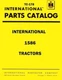International Harvester 1586 Tractor Chassis Parts Catalog Manual IH