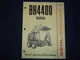 GEHL BH4400 BACKHOE SERVICE PARTS OWNERS OPERATION & MAINTENANCE BOOK MANUAL