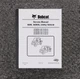 Bobcat 3400 Utility Vehicle Shop Service Repair Manual S/N B3FL11001 & Up