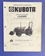 KUBOTA Operator&rsquo;s Manual B1630 B1640 B1640A Loaders