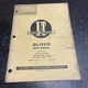 I&T Shop Service Manual Oliver Model 99 Super 99 Super 99GM