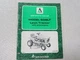 Allis Chalmers 608LT Lawn Garden Tractor Operator's Manual original 1976 w/Mower