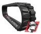 Pair of Takeuchi TL 10 V2 Rubber Tracks 400x86x52 Block Pattern