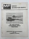 Massey Ferguson Service Information Manual MF 4000 Series Four Wheel Tractors