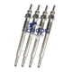 4 x Glow Plug 17331-65510 for Kubota L3650 L3450 L5450 L4150DT L2650 L2850 L2950