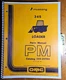 OMC Owatonna 345 Mustang Skid Steer Loader Parts Manual 000-23788 6/80 + 8/81