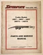 Interstate 18DT 20DT 24DT 20DTA 24DTA Trailer Illus. Parts & Service Manual Book