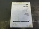 Massey Ferguson MF2340 Blade Operator Instruction Book Manual