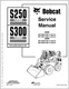 2006 Bobcat S250 S300 Turbo Includes High Flow Service Manual USB