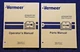 GENUINE VERMEER BP6800 BP7800 BALE PROCESSOR OPERATOR'S PARTS CATALOG MANUAL SET