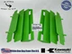 Kawasaki OEM 2 Radiator Shrouds Guards KX125 KX250 KX500 KDX250 14037-1099-6W