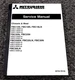 Mitsubishi FBC30N Forklift Chassis & Mast Service Repair Manual SN 40200-Up
