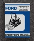 930 Rear Mounted Rotary Mowers Operator's Manual Ford Series 930-A (48"-60"-72")