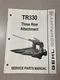 Unsealed Gehl TR330 Three Row Attachment Parts Manual Form No. 904847 @B4