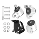 Billet 3 Bolt Engine Swap Mount Kit for Honda Civic EK B&D Series 1996 1997-2000