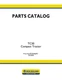 New Holland TC30 Compact Tractor Parts Catalog Manual Exploded Diagrams Book