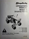 Simplicity 7012H 7016H Lawn Garden Tractor Owner Manual 1690352 1690319 12 16 hp