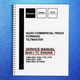 ISUZU 6HK1-TC Engine FSR FTR FVR FRR WT5500 Service Manual 1998-2001 - BINDING
