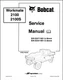 Bobcat Workmate 2100 2100S Service Repair Manual, Workshop Manual