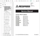 Mitsubishi FGC15N FGC18N FGC20CN FGC20N FGC20N HO Forklift Service Manual CD