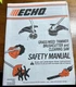 1996 ECHO Safety Manual Grass / Weed Trimmer / Brushcutter & Clearing Saw