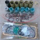 Overhaul Rebuild Kit For Mitsubishi 6D31T 6D31 Engine KATO HD820-2 HD400-5 HD700