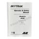 JLG SKYTRAK 6036 Telehandler Maintenance Operation Operators Manual 8990415