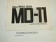 NIKON  MD-11 MOTOR DRIVE INSTRUCTION MANUAL GUIDE BOOK ORIGINAL GENUINE