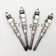4 pcs Glow Plug 6655233 for Bobcat 751 753 763 773 S160 S175 S185 Kubota V2203