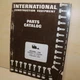 International Model 175 Series C Crawler Loader Parts Manual list catalog 175c