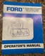 FORD-42" Snowblower-Quick Attach Frame-LGT 18 Tractor-Operator's Manual