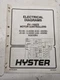 HYSTER FORKLIFT ELECTRICAL DIAGRAMS MANUAL EV-100ZX E45XM N30XMH J65XM 1995