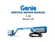 Genie  S60 S55 S60 HC Telescopic Boom Lift Service Manual | USB & Link