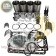 For YANMAR 4TNV106 4TNV106T Diesel Engine Overhaul Rebuild Kit YOK4TNV106T