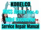 Kobelco Mini Excavator 80CS Acera (Tier-4) Service Repair Manual