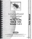 IH International 100G TD8G TD7G 125G Crawler Loader Parts Manual Catalog