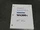 Komatsu WA200-1 Wheel Loader Service Manual Repair Shop Book