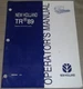 NEW HOLLAND TR89 89 COMBINE OPERATION & MAINTENANCE MANUAL BOOK