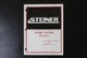 Steiner SC-101 Stump Cutter Owner Operator Manual & Illustrated Parts List