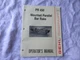 Gehl PR 450 bar rake mounted parallel operator's manual