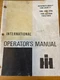 International Cub Cadet Operators Manual For 1000- 1650. Item DS112