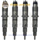 4pcs Fuel Injector 0445120133 0445120038 For Cummins ISC ISL9 QSC83 QSL89 QSL9