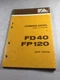 Fiat Allis- Cummins Diesel KT-1150-C480 Parts Catalog For Fiat FD40 & FP120
