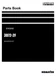 Komatsu 3D72-2F Engine Parts Catalog Manual SN 02519-UP